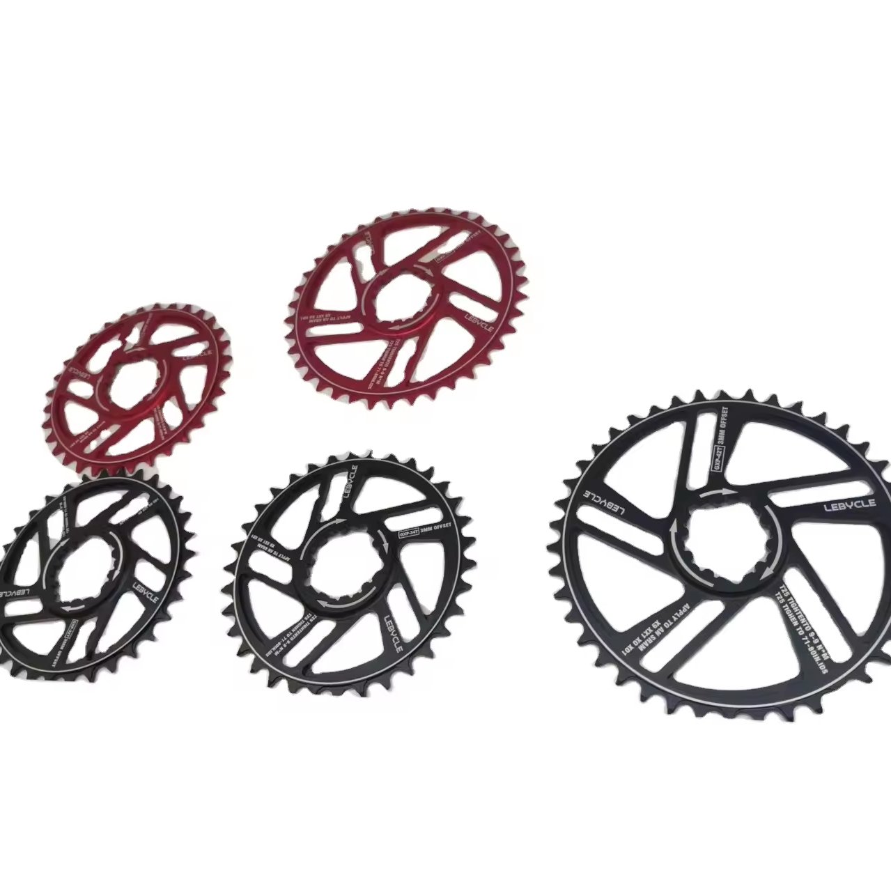 Mountain Bike Disc Brake MTB Bicycle Brake Rotors Aluminum Alloy Titanium Alloy Disc Brake Rotors Bike Accessories